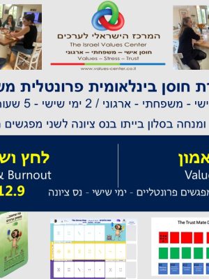 הכשרת חוסן בינלאומית פרונטלית משולבת ספטמבר 2025 נס ציונה