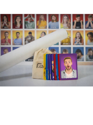 ערכת FACEIT למתבגרים: לוח וקלפי רגשות